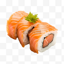 寿司食物图片_三文鱼寿司 亚洲食品