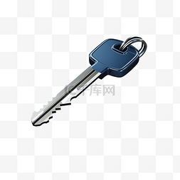 汽车钥匙PNG插图
