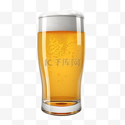 啤酒泡泡沫图片_啤酒饮料图3d
