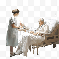 罗医生名片图片_医生和病人在医院