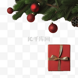 红金装饰图片_圣诞树