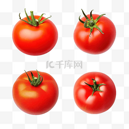 番茄莎莎图片_一套四个番茄品种生成人工智能