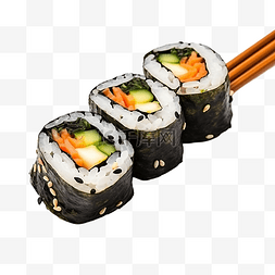 臭豆腐泡菜图片_用筷子和酱油用米饭海鲜和海藻制