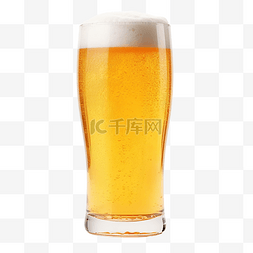 一杯啤酒PNG图片_一杯啤酒
