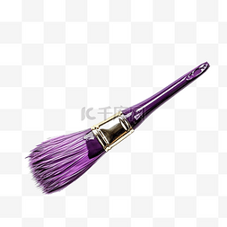 紫色酒精墨水画笔