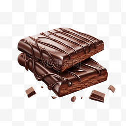 巧克力棒甜品甜点小吃面包店可可