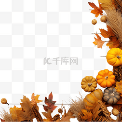 葫芦丝钢琴图片_旧木板上秋季装饰的顶视图