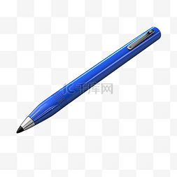 简单的蓝笔隔离背景回到学校 3D 