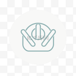 线面icon图片_烤面包机矢量图的轮廓图标轮廓