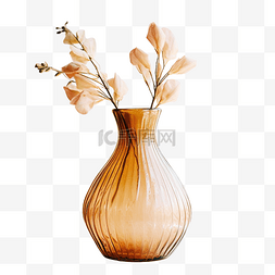 美观的大玻璃花瓶，经典波西米亚