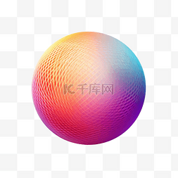 渐变流液图片_抽象球体渐变元素颜色网格渐变