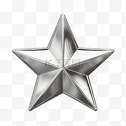 星標图片_银星徽章