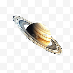 土星在太空中 此图像的背景元素