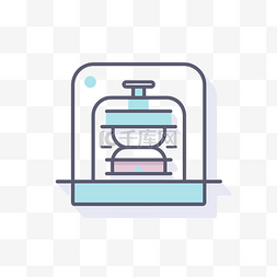 厨房用图标图片_平面厨房用具图标 向量