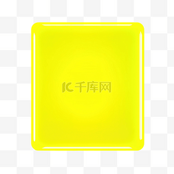 黄色方形按钮图片_霓虹灯黄色方形横幅霓虹灯广场