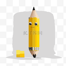 鉛筆图片_黃色鉛筆 向量