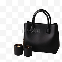 黑色手提包女包图片_木制的黑色女士手提包