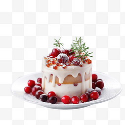 白色巧克力蛋糕图片_白色木桌上的圣诞自制甜点和圣诞