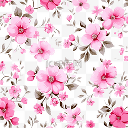 床品图片_粉紅色的花朵圖案