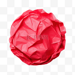 折叠床单图片_圆形皱巴巴的红纸