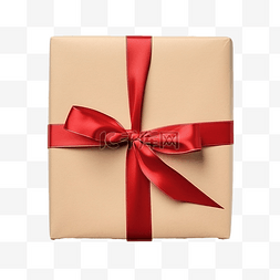 圣诞节图片_明亮的圣诞礼物盒，用羊皮纸包裹