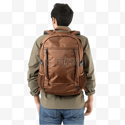 人背着包旅行图片_背着背包的旅行者的背影