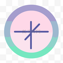 白色像素箭头图片_粉色和紫色圆圈中的箭头 向量