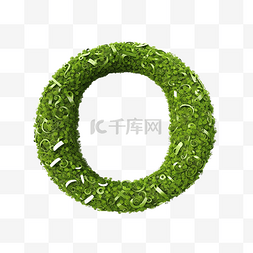 绿箭图片_地球和绿草以无限符号的形式被隔