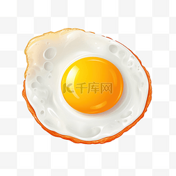 煮熟的蛋图片_煎雞蛋剪貼畫