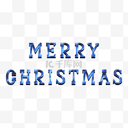 光感线条纹理图片_圣诞节快乐科技蓝色字母