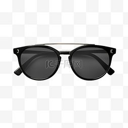 时髦眼镜图片_黑色太阳镜眼镜