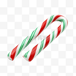 红色条纹圣诞球图片_圣诞条纹绿色和红色拐杖糖