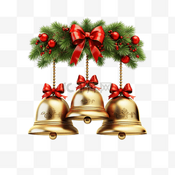 圣诞快乐球体和铃声设计