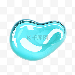 透明液体气泡素材图片_液体气泡斑点元素