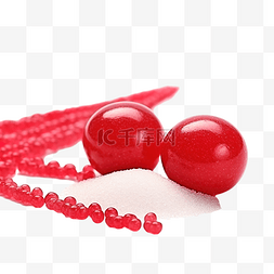 红色糖果加糖