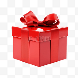 打開禮物图片_红色礼盒
