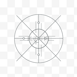 五四圆图图片_有四条线穿过的圆 向量