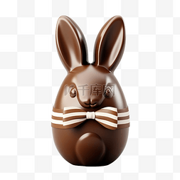 复活节兔子蛋耳巧克力 3d