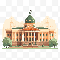 立法机关剪贴画蒙大拿州议会大厦