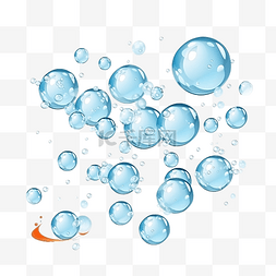 海底气泡图片_碳酸饮料空气的气泡或水卡通肥皂