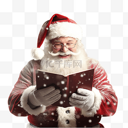 合成冬天图片_节日父亲圣诞节拿着页面的合成图