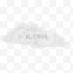 云朵白云漂浮白色图片_云朵3d渲染