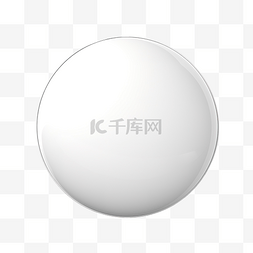 圆形聊天气泡图片_白色圆形对话框气泡 3d 渲染