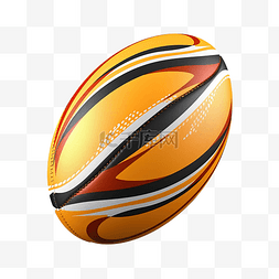 橄榄球是一种运动器材PNG文件