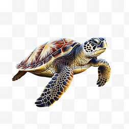 海龟插图