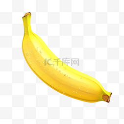 新鲜香蕉水果ai生成