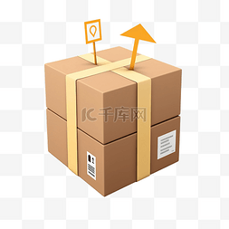 货物清单图片_带有十字标记装运清单交付概念卡