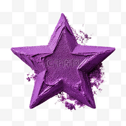 紫色星光