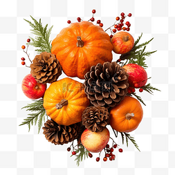 花桌图片_橙色南瓜的感恩节安排