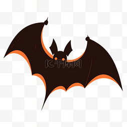 蝙蝠剪影 向量